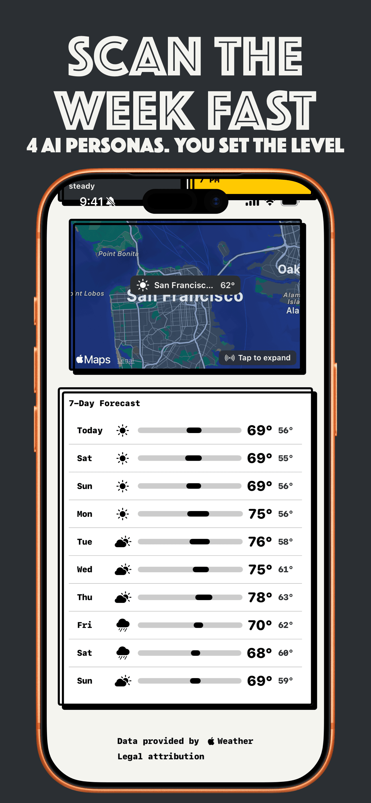 The week ahead on iPhone